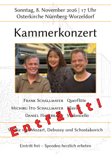 Entfall Kammerkonzert