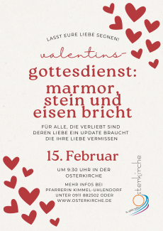 Gottesdienst zum Valentinstag