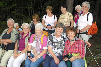 Wandern treff JA